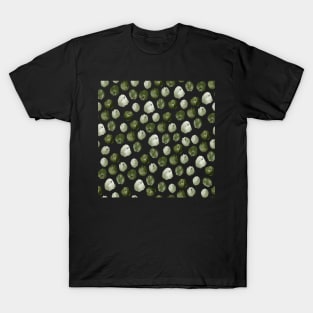 Green Finger Painting Patterns T-Shirt